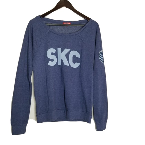 MITCHELL & NESS Kansas Women's Sz Small Sporting Kansas City Sweater - Picture 1 of 8